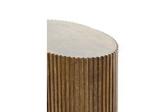 Zuil 60x35x100 cm DUMOSI hout donker bruin