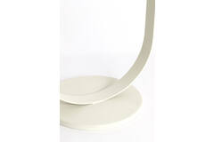 Side table Ø45x65,5 cm TRIANA matt cream
