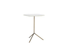 Bijzettafel S/2 max 37,5x37,5x54 cm GIA trav wit+d brn-brns