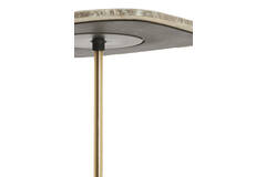 Side table S/2 max 37,5x37,5x59,5 cm GIA trav brwn+ant bronz
