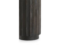 Zuil Ø35x60 cm ELLENA hout mat donker roodbruin
