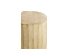 Pillar Ø40x100 cm ELLENA wood matt natural