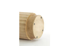 Pillar Ø40x100 cm ELLENA wood matt natural