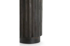 Pillar Ø40x100 cm ELLENA wood matt dark russet