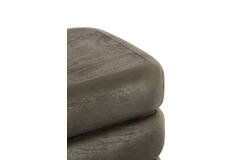 Side table 40x30x40 cm FREYJA wood matt dark russet