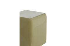 Zuil 35x35x40 cm FABI glans olijf groen