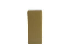 Zuil 35x35x80 cm FABI glans olijf groen