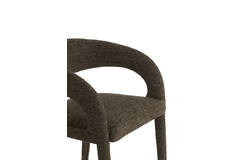 Dining chair 58x57x78 cm KYRAN chocolate brown