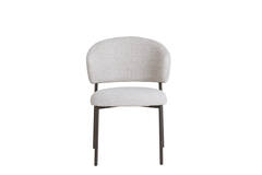 Dining chair 62x57x81 cm TIBALT beige+antique bronze