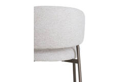 Dining chair 62x57x81 cm TIBALT beige+antique bronze