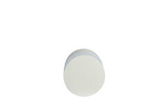 Side table Ø30x49 cm NYSA shiny cream