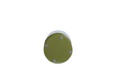 Side table Ø30x49 cm NYSA shiny olive green