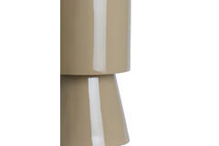 Side table Ø30x49 cm NYSA shiny sand