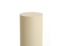 Pillar Ø35x100 cm ALURIA light grey