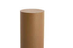 Pillar Ø35x100 cm ALURIA matt caramel