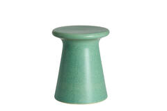 Side table Ø34,5x43 cm SENTO ceramics matt green