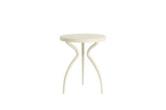 Side table 40x39x48 cm BODIN cream