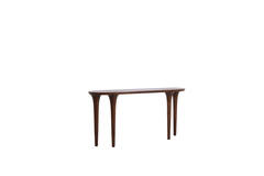 Console 150x35x76 cm ZALI acacia wood dark brown