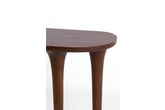 Console 150x35x76 cm ZALI acacia wood dark brown