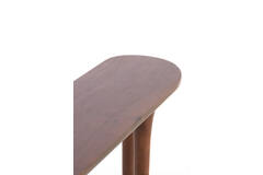 Console 150x35x76 cm ZALI acacia wood dark brown