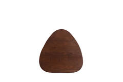 Side table 48x48x50 cm ZULIO acacia wood dark brown