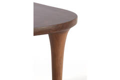Side table 48x48x50 cm ZULIO acacia wood dark brown
