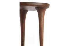 Side table 48x48x50 cm ZULIO acacia wood dark brown