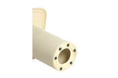 Side table 40x40x48 cm LUARCA ceramics matt cream