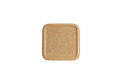 Side table 40x40x48 cm LUARCA ceramics light peach