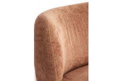 Chair 72,5x70x79 cm BINOA old pink+brown