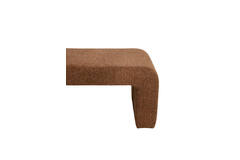 Sofa 160x49x47 cm NEHNA brown-terra