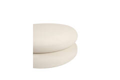 Coffee table Ø70x30 cm LUCENA matt cream