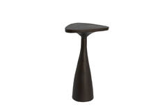 Side table 33x33x60 cm VAROLI matt brown-bronze