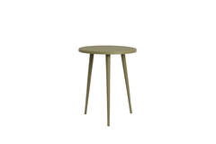 Side table Ø40x50 cm DIMEKA olive green