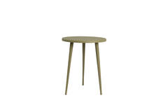 Side table Ø40x50 cm DIMEKA olive green