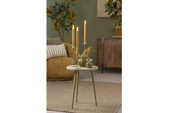 Side table Ø40x50 cm DIMEKA olive green