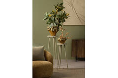 Pillar Ø35x100 cm DIMEKA olive green