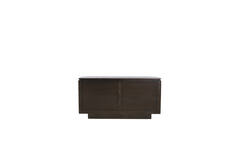 Console 160x43x80 cm RYMA wood chocolate brown