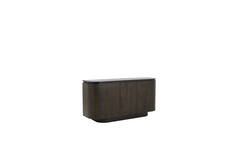 Console 160x43x80 cm RYMA wood chocolate brown