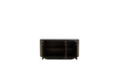 Console 160x43x80 cm RYMA wood chocolate brown