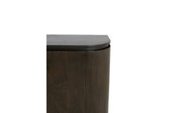 Console 160x43x80 cm RYMA wood chocolate brown