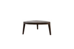 Coffee table 70x65x30 cm YAO wood matt chocolate brown