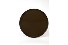 Side table Ø46x46 cm JAY shiny brwn-bronze+matt brown-bronze