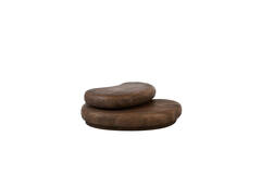 Coffee table 99x60x32 cm PAYU mango wood matt dark brown