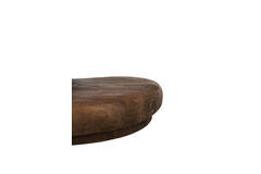 Coffee table 99x60x32 cm PAYU mango wood matt dark brown