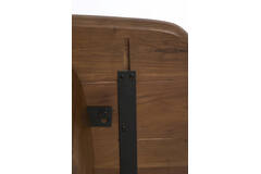 Coffee table 110x70x38 cm AYMARA acacia wood dark brown