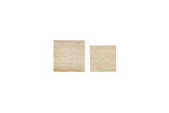 Pillar S/2 max 35,5x35,5x101 cm ROSHAN trav sand+brown bronz