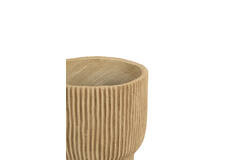 Pot Ø32,5x35 cm NANCY sand