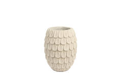 Pot Ø30x39,5 cm TORCY beige