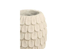 Pot Ø30x39,5 cm TORCY beige